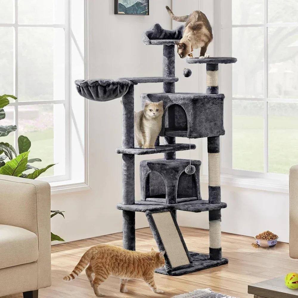 Cat Tree Tower with Hammock