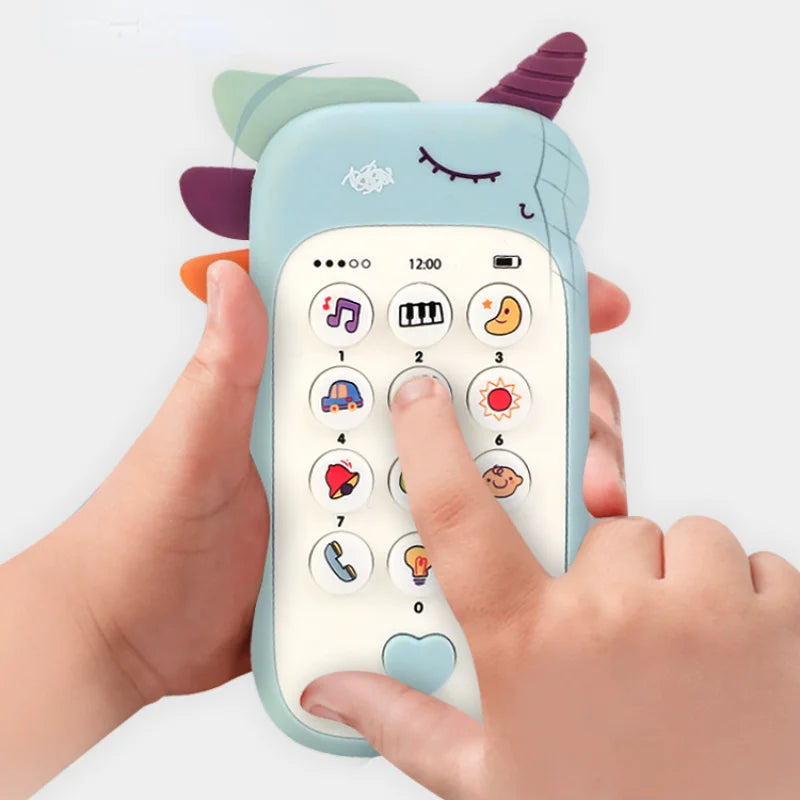 Baby Phone Toy Music Sound Teether Educational