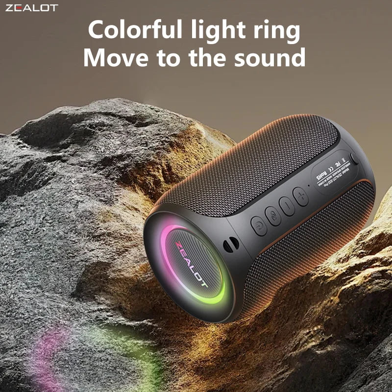 Wireless Speaker Bluetooth with Portable 15W Stereo