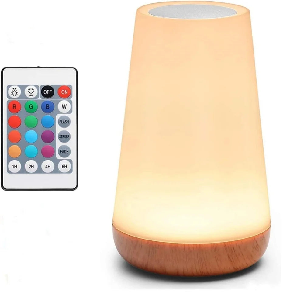 Touch Lamp USB Dimmable RGB Portable Night Light