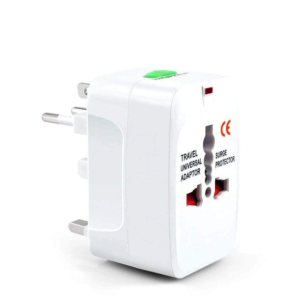 Universal Plug Travel Adapter with USB Type C Ports