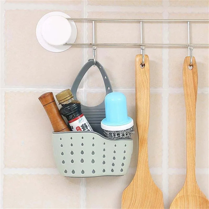 Kitchen Adjustable Sink Hanging Basket