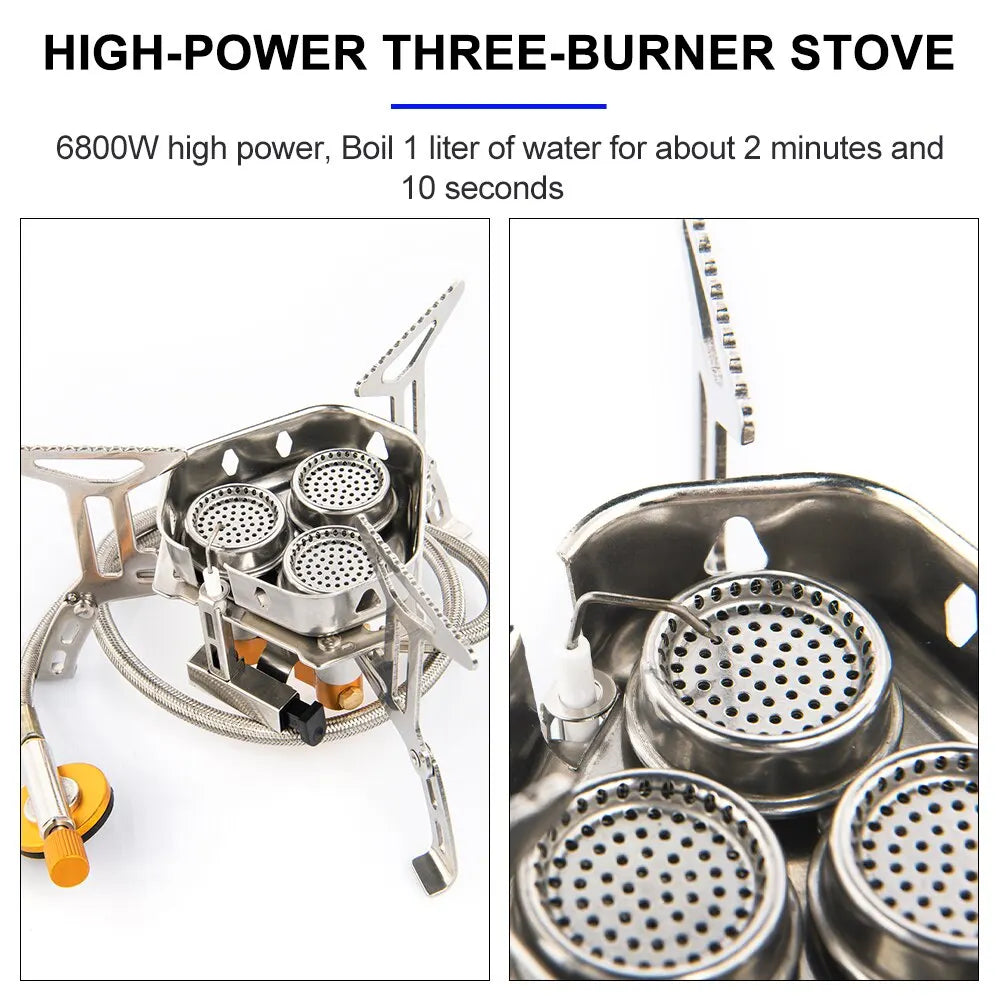 Camping Gas Stove Portable Outdoor Burner