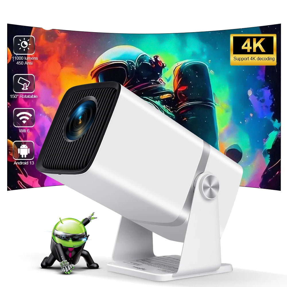 4K Full HD Android WiFi Home Theater Projector