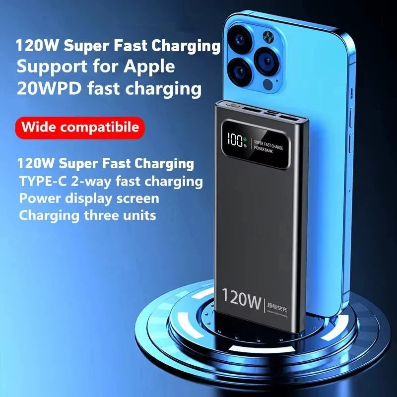 Power Bank 100000mAh Fast Charging Digital Display