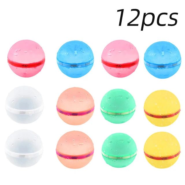 Water Balloons Magnetic Reusable Self Sealing Splash Toys
