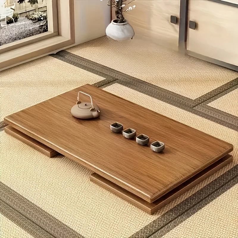 Bamboo Table Japanese Style Folding Bedroom Study