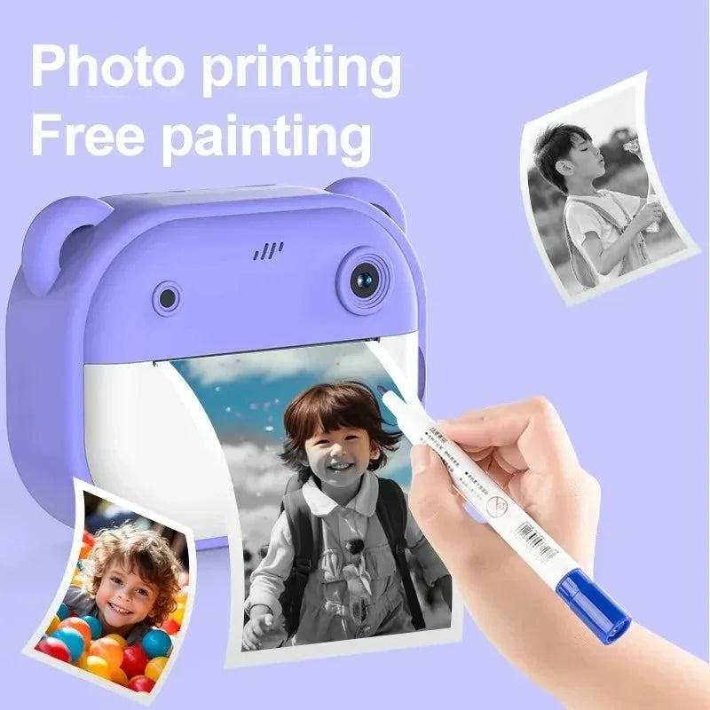 Camera Kids Digital Instant Print Photo Video