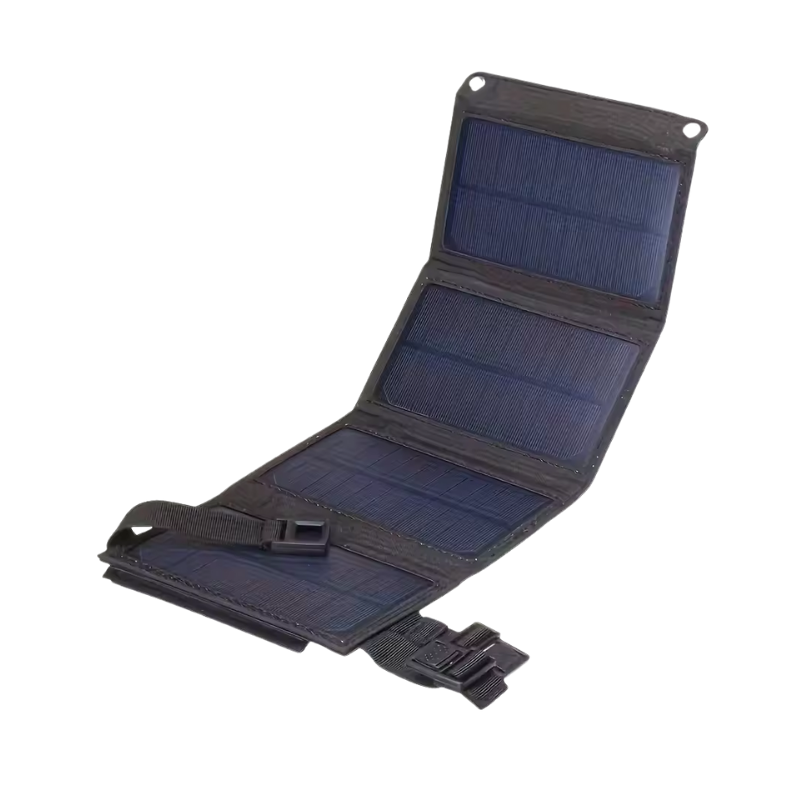 Solar Panel with Portable USB Charger for Camping