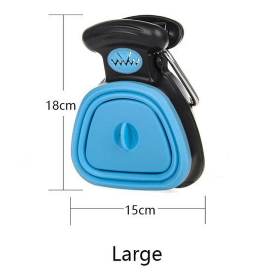 Dog Pooper Scooper Foldable Travel Cleaner with Bags