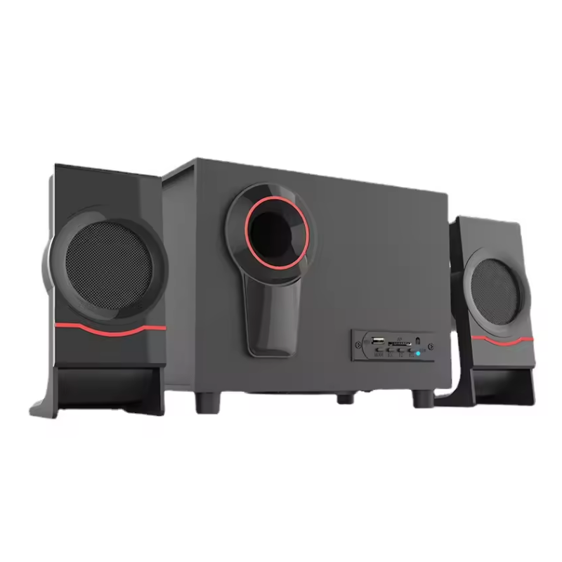 Bluetooth Speaker with Wooden Audio System