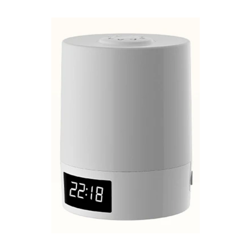 Night Lamp Light Clock with Dimmable LED for Bedroom