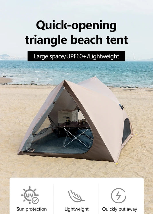 Outdoor Camping Tent with Waterproof Quick Setup (2-4 Person)