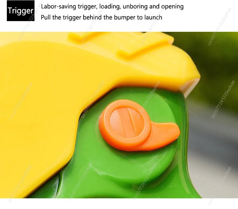 Salt Gun Fly Mosquito Shooter Plastic Toy Rifle