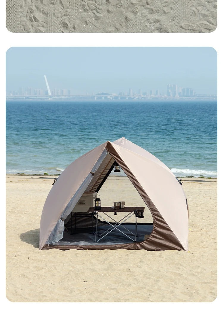 Outdoor Camping Tent with Waterproof Quick Setup (2-4 Person)