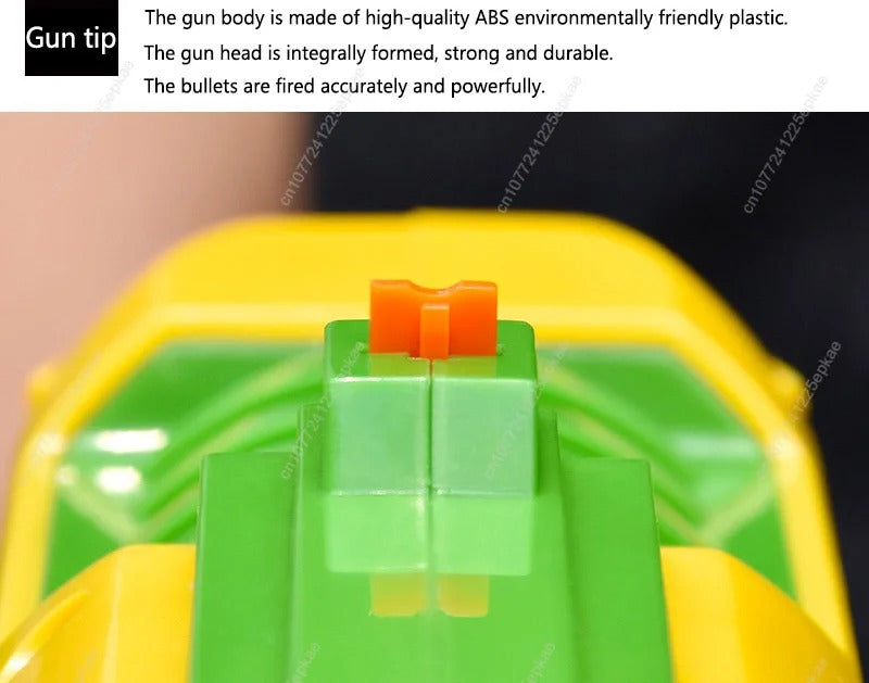 Salt Gun Fly Mosquito Shooter Plastic Toy Rifle