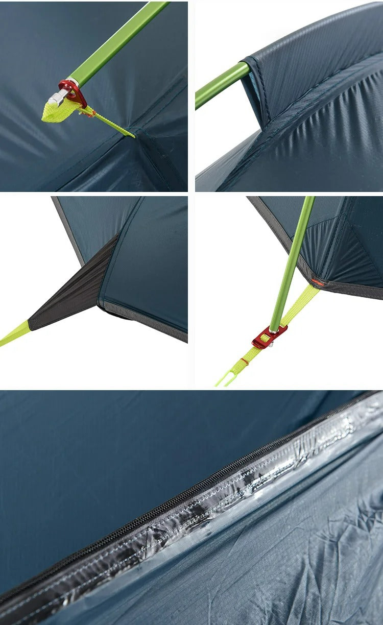 Outdoor Hiking Tent with Ultralight Waterproof Nylon (1 Person)