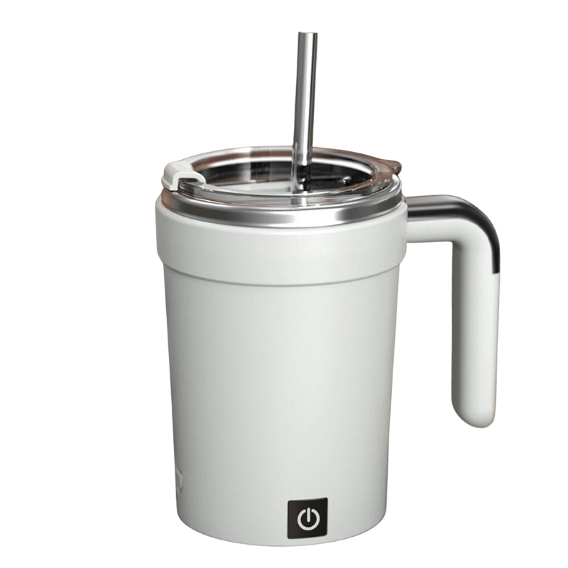 Magnetic Self Stirring Stainless Steel Coffee Mixing Cup