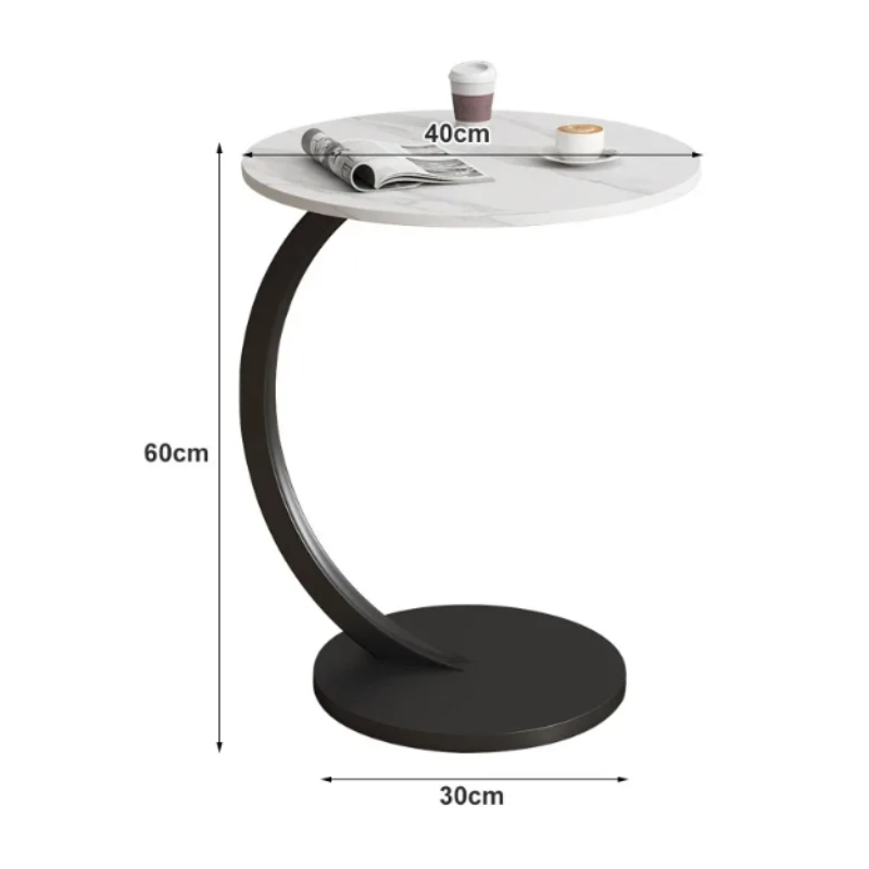 Metal Round Side Table