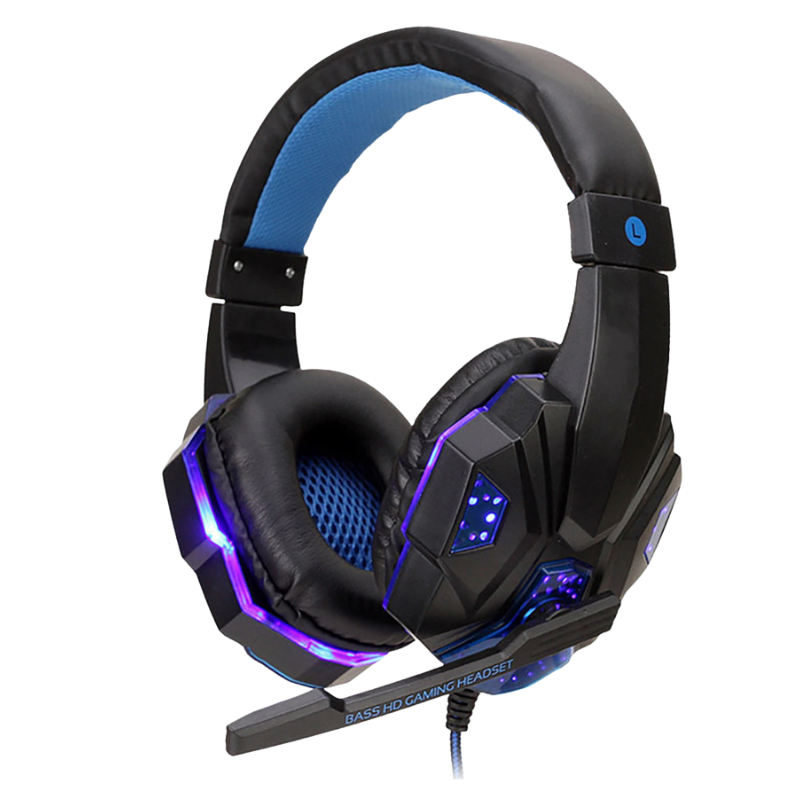 Wired LED Gaming Headset with Microphone