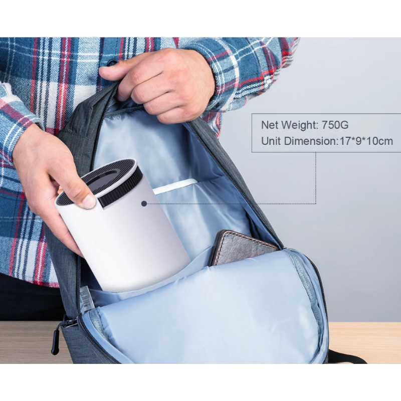 Portable Cinema Projector with WiFi