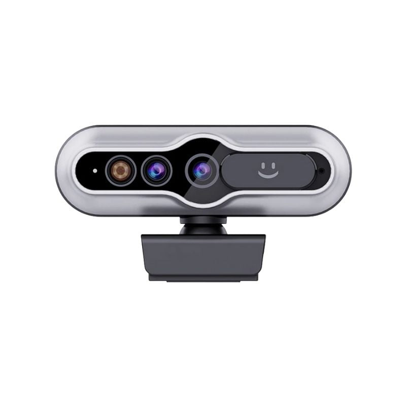 Webcam Mini 2K USB Laptop Computer with Privacy Cover