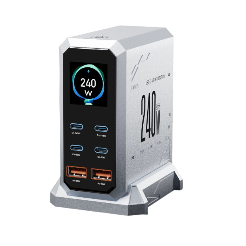 Charger GaN 240W USB C Desktop Fast Charging