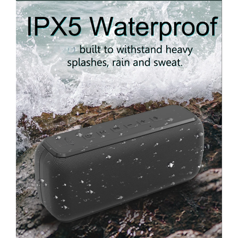 60W Portable Bluetooth Waterproof Speaker