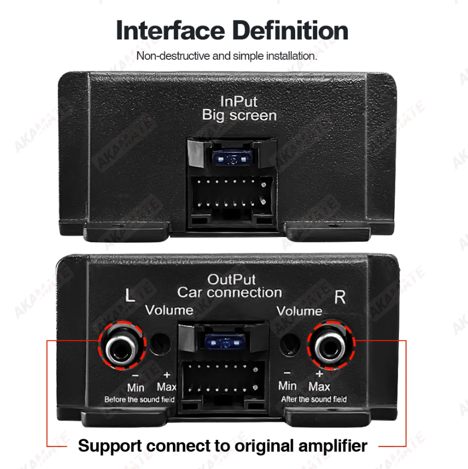 DSP Android Radio 4 Channel Car Amplifier
