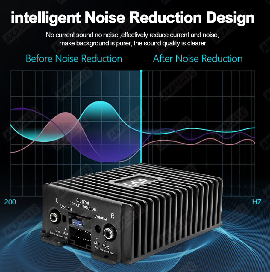 DSP Android Radio 4 Channel Car Amplifier