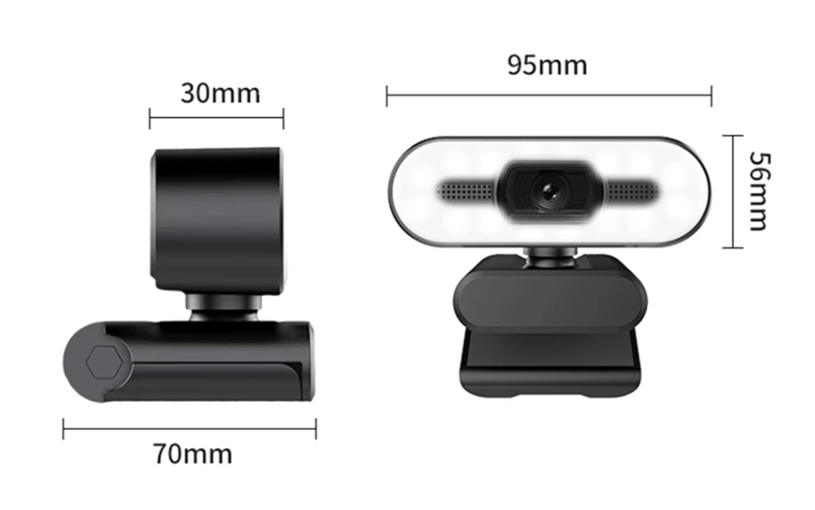 Webcam Full HD 4K Autofocus with Microphone