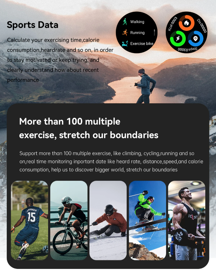 Smart Watch Bluetooth Call Fitness Tracker Waterproof