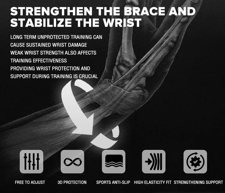 Wrist Support Brace Fitness Weightlifting Gym Training