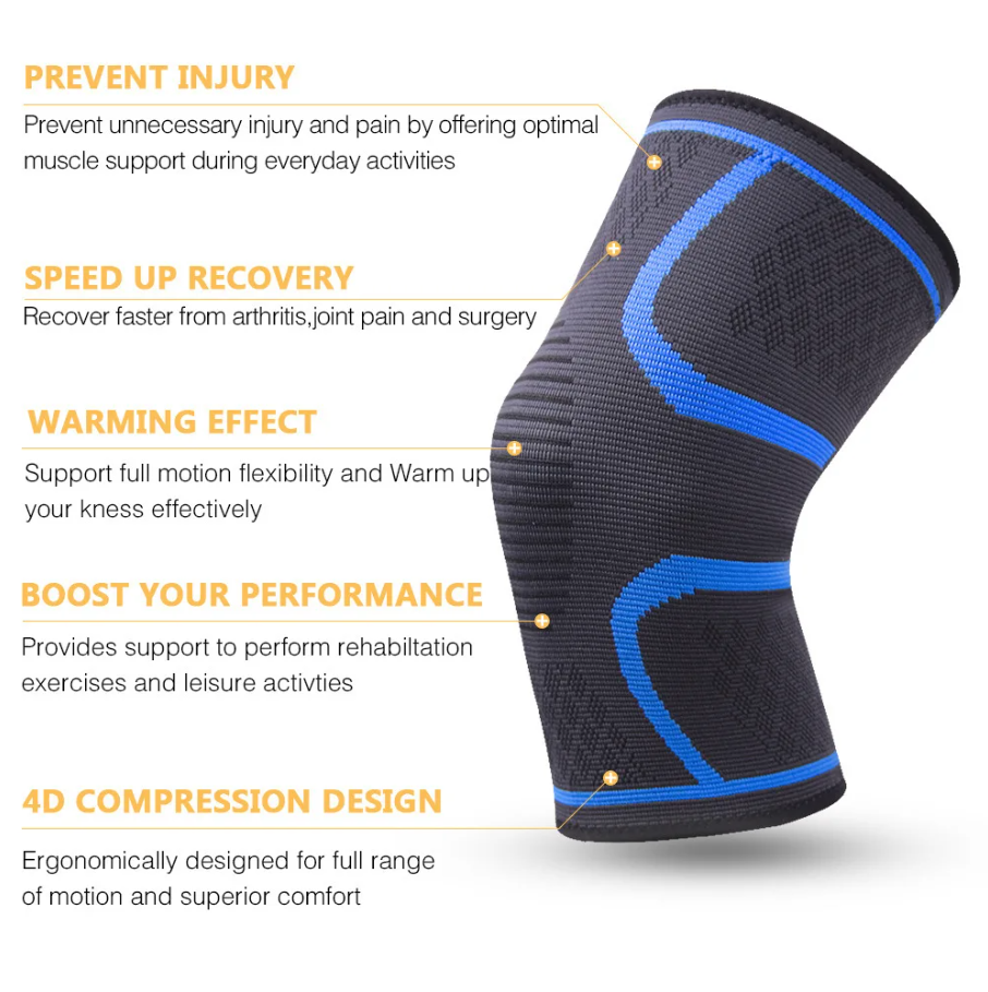 Knee Brace Compression Sleeve Support for Running