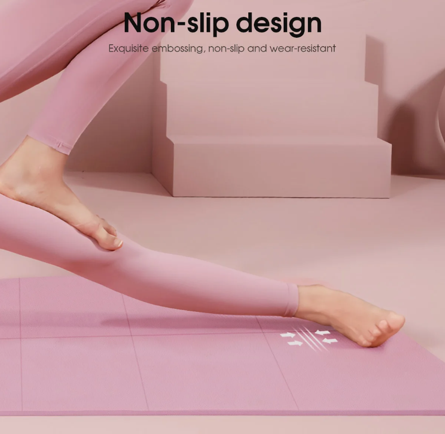 Yoga Mat Non-Slip EVA 4mm Thick Fitness