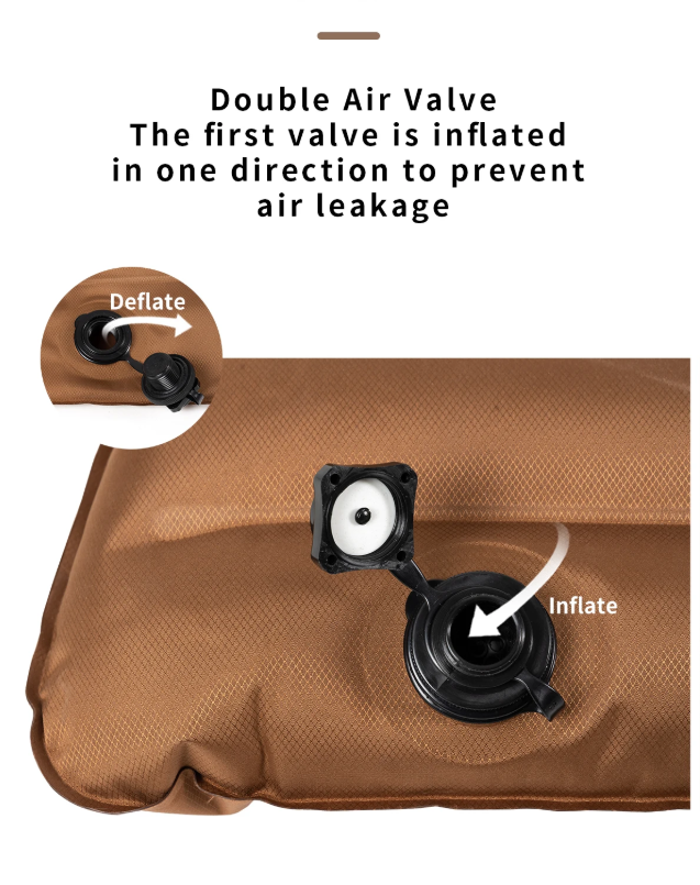 Camping Sleeping Pad Double Inflatable Air Bed