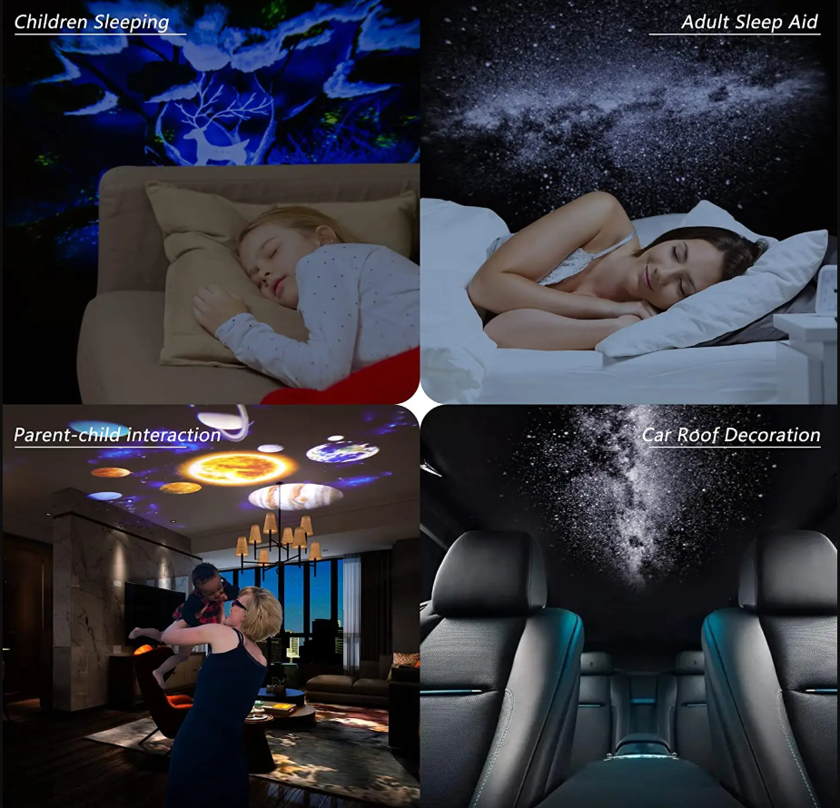 Galaxy Projector Night Light Starry Sky Lamp