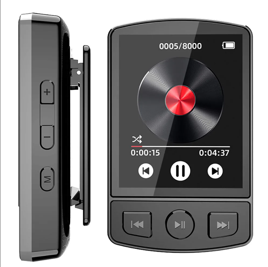 MP3 Player Sport Clip Walkman Bluetooth 5.0 HiFi Sound
