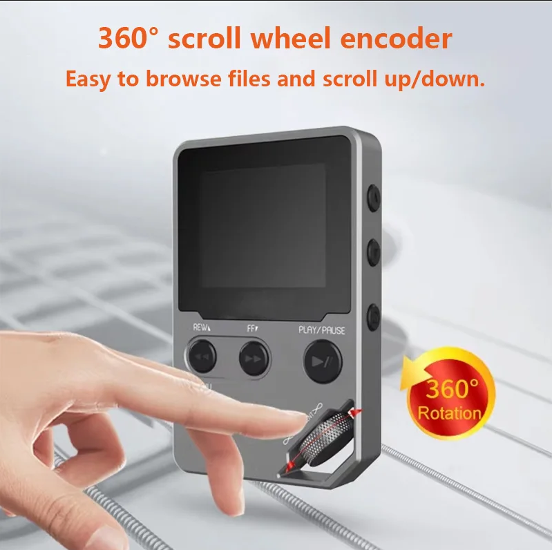 Bluetooth MP3 Player Zinc Alloy 8GB Lossless Audio