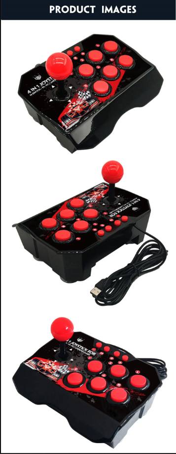 Retro Arcade Station Joystick Controller USB Wired