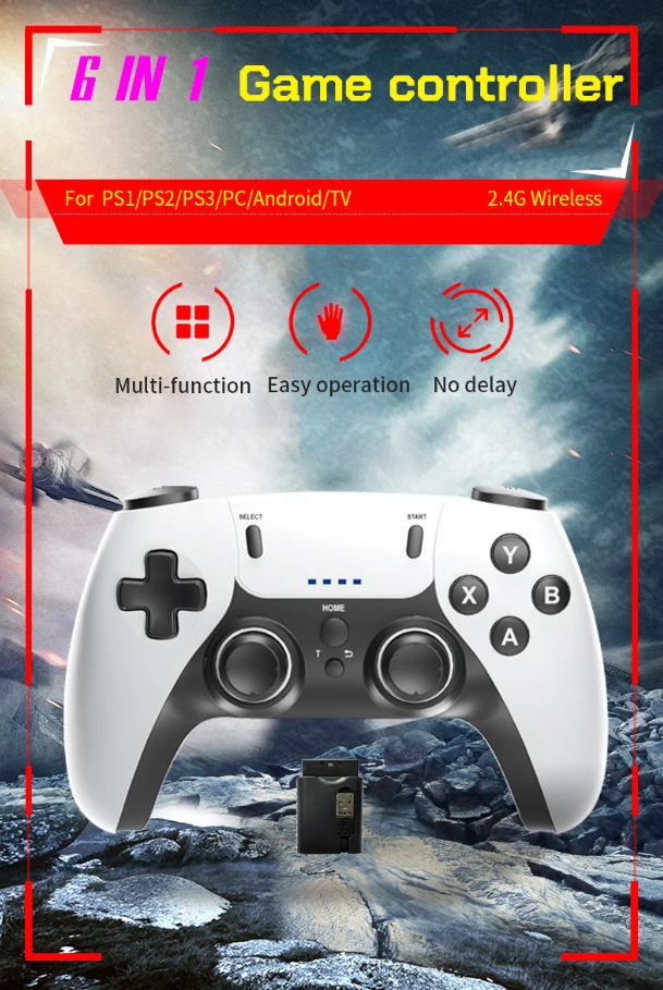 Wireless Gaming Controller Gamepad