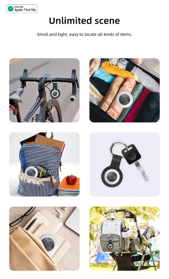 GPS Tag Tracker Bluetooth Smart Locator for Apple