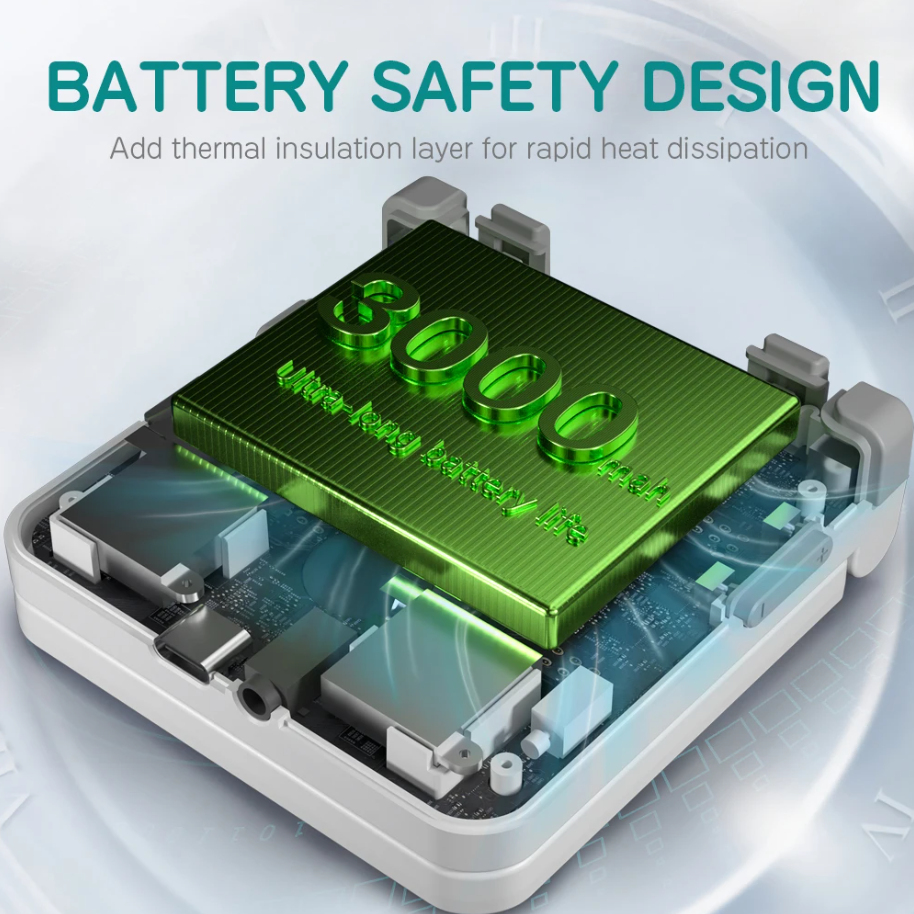 Flip-type Portable Handheld Retro Game Console