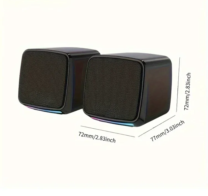 USB Wired 3D Surround Sound Computer Speaker