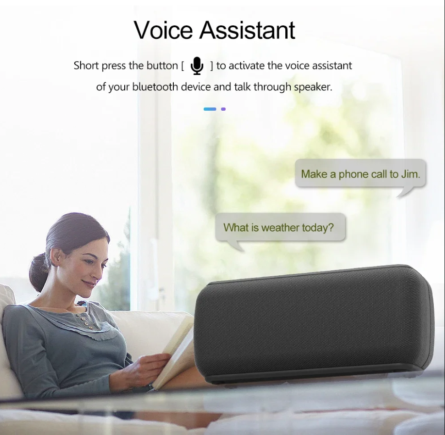 60W Portable Bluetooth Waterproof Speaker