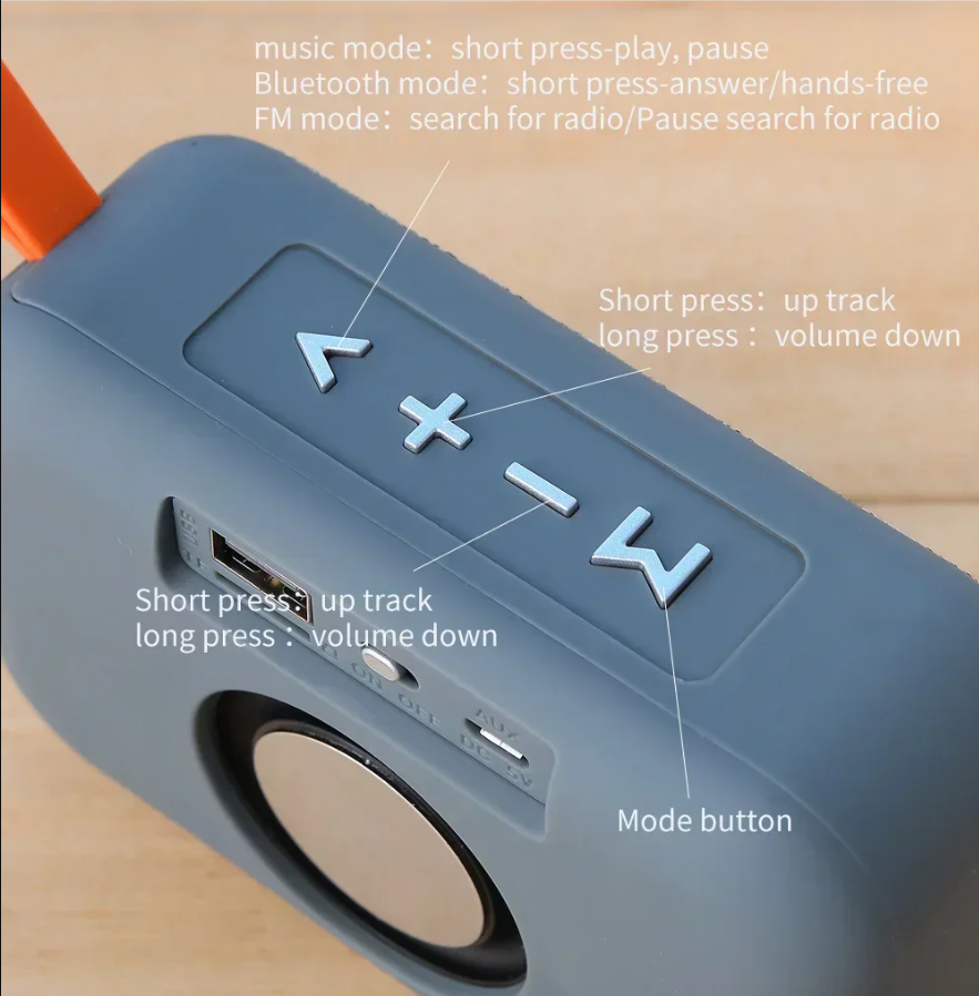 Mini Portable Wireless Bluetooth Soundbar