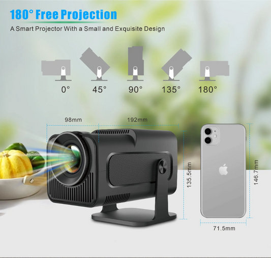 4K Smart Dual WiFi6 390 ANSI Projector