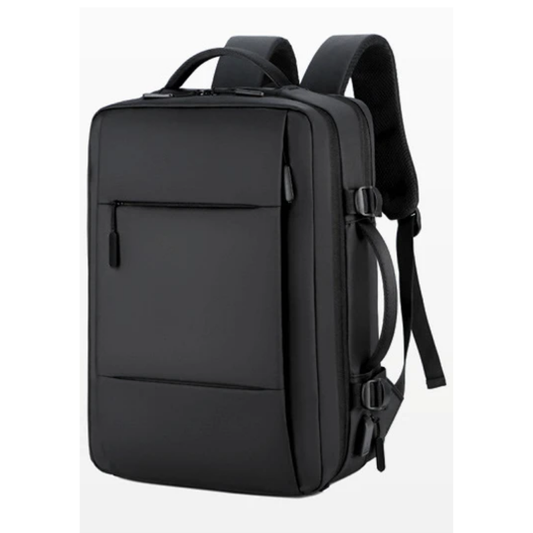Backpack Men Expandable Waterproof USB Laptop Oxford