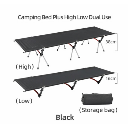 Camping Cot Lightweight Folding Bed Portable Single