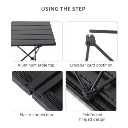 Camping Table Folding Aluminium Portable Outdoor Picnic Desk